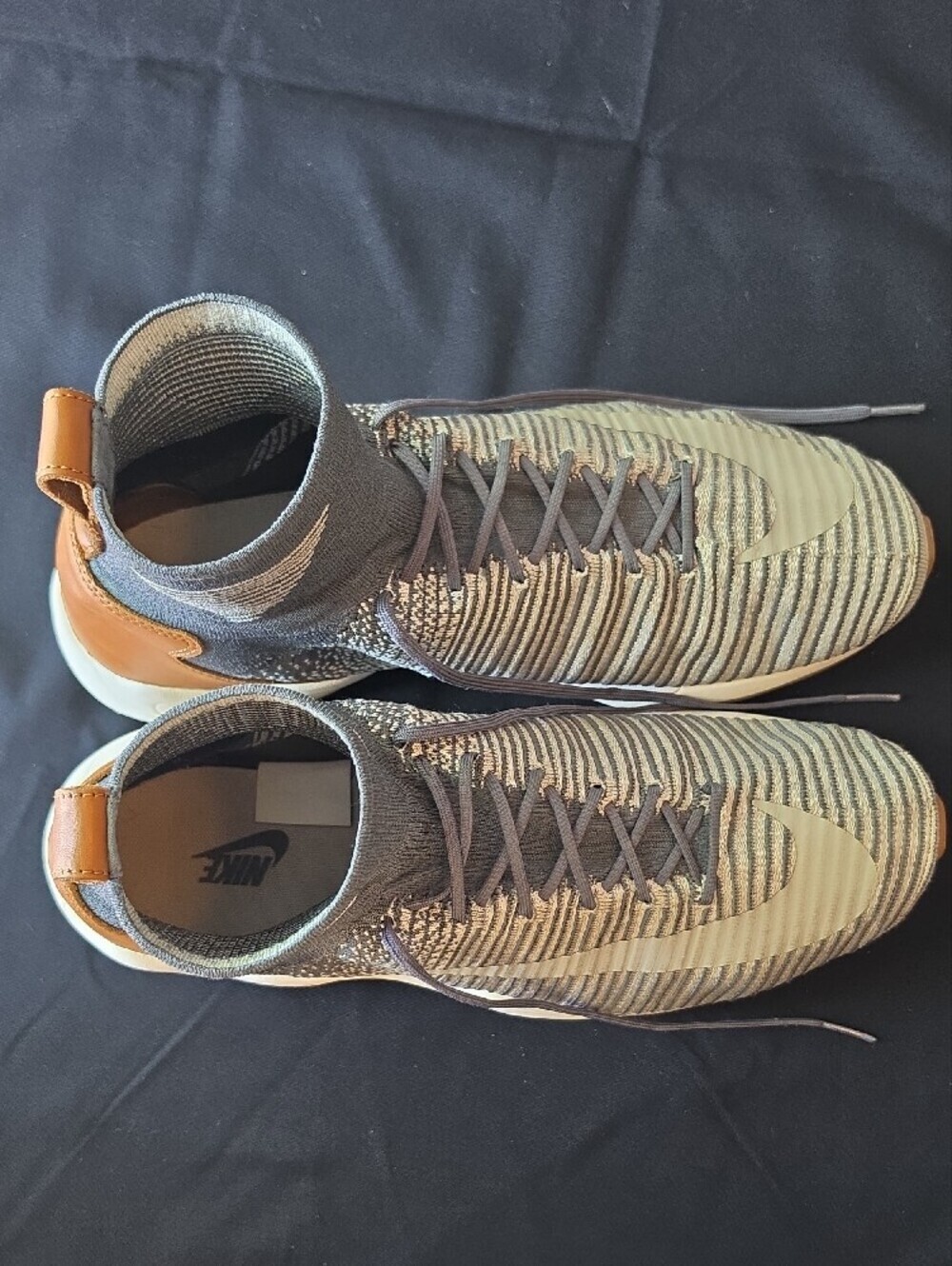 Nike Zoom Mercurial XI Flyknit Grey Sz 13 - Picture 5 of 13